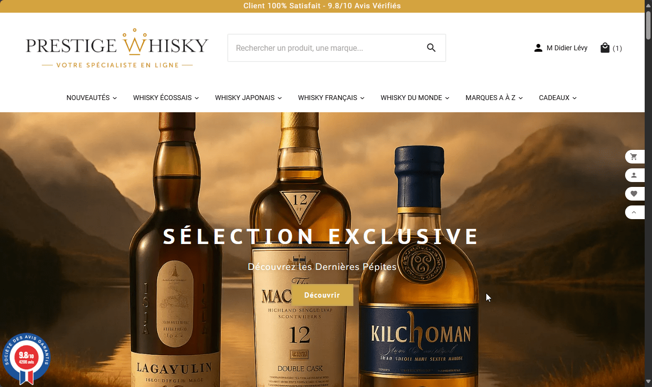 Prestige Whisky